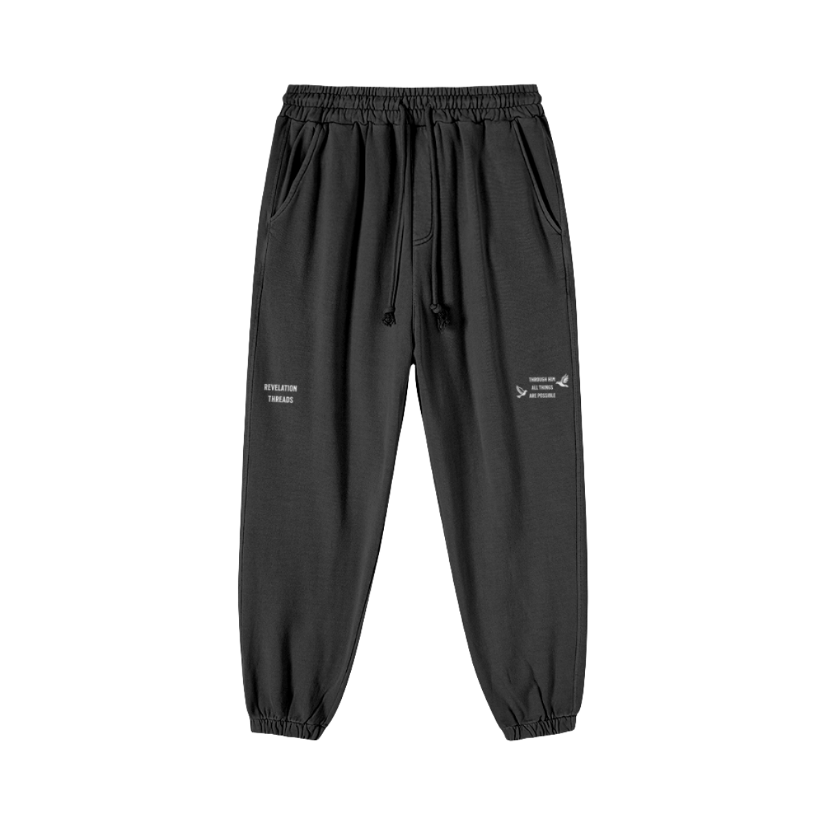 Heavyweight Sweatpants "All through him"