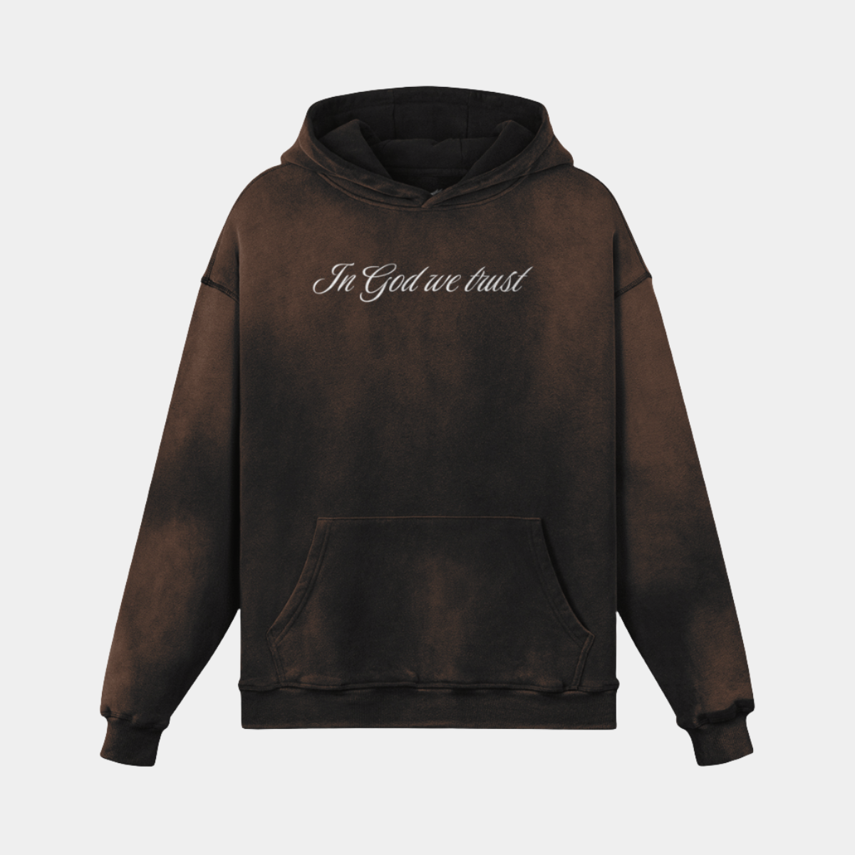 "God Willing" Heavyweight  Hoodie